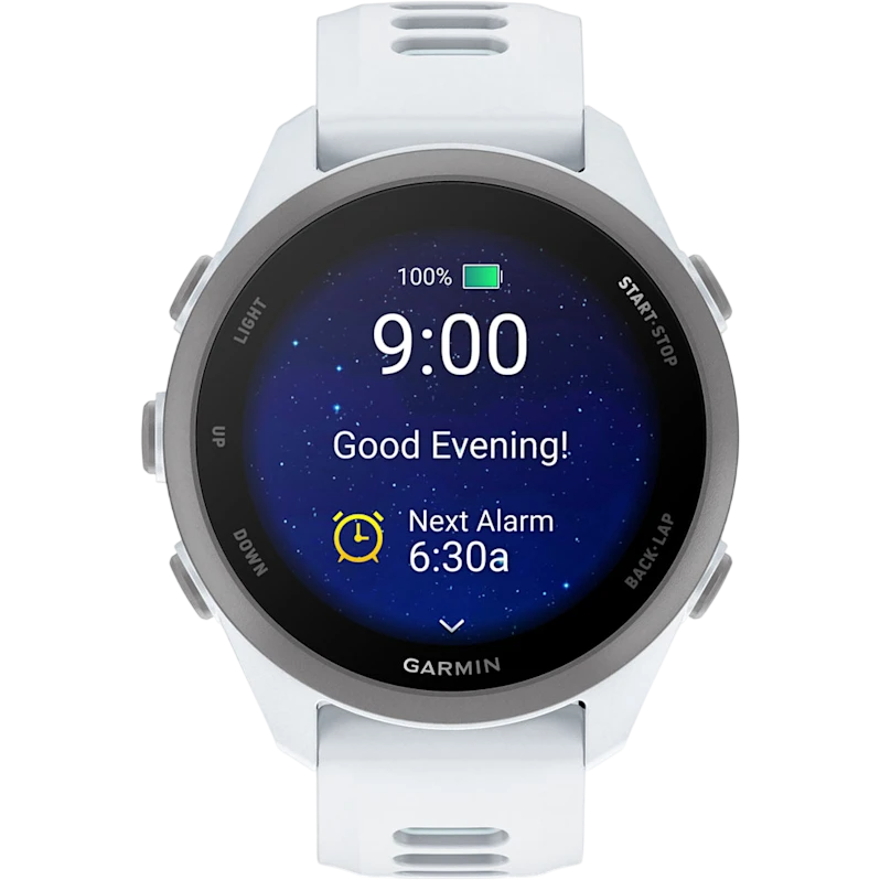 Montres connectées Garmin Forerunner 170 Whitestone with Whitestone/Cloud Blue Band - 010-03920-01 - photo 4