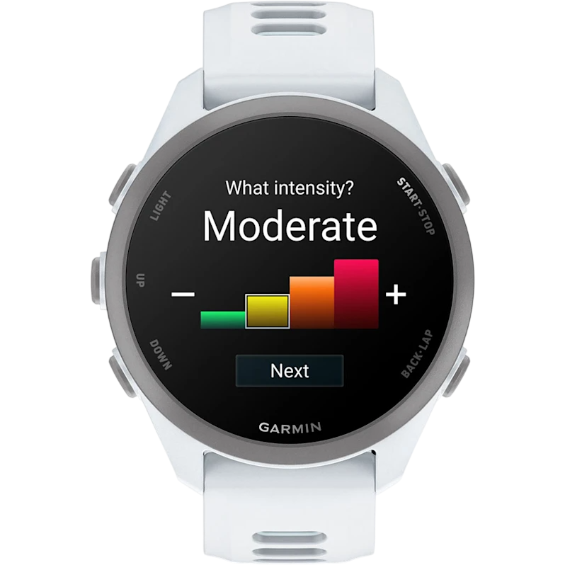 Montres connectées Garmin Forerunner 170 Whitestone with Whitestone/Cloud Blue Band - 010-03920-01 - photo 5