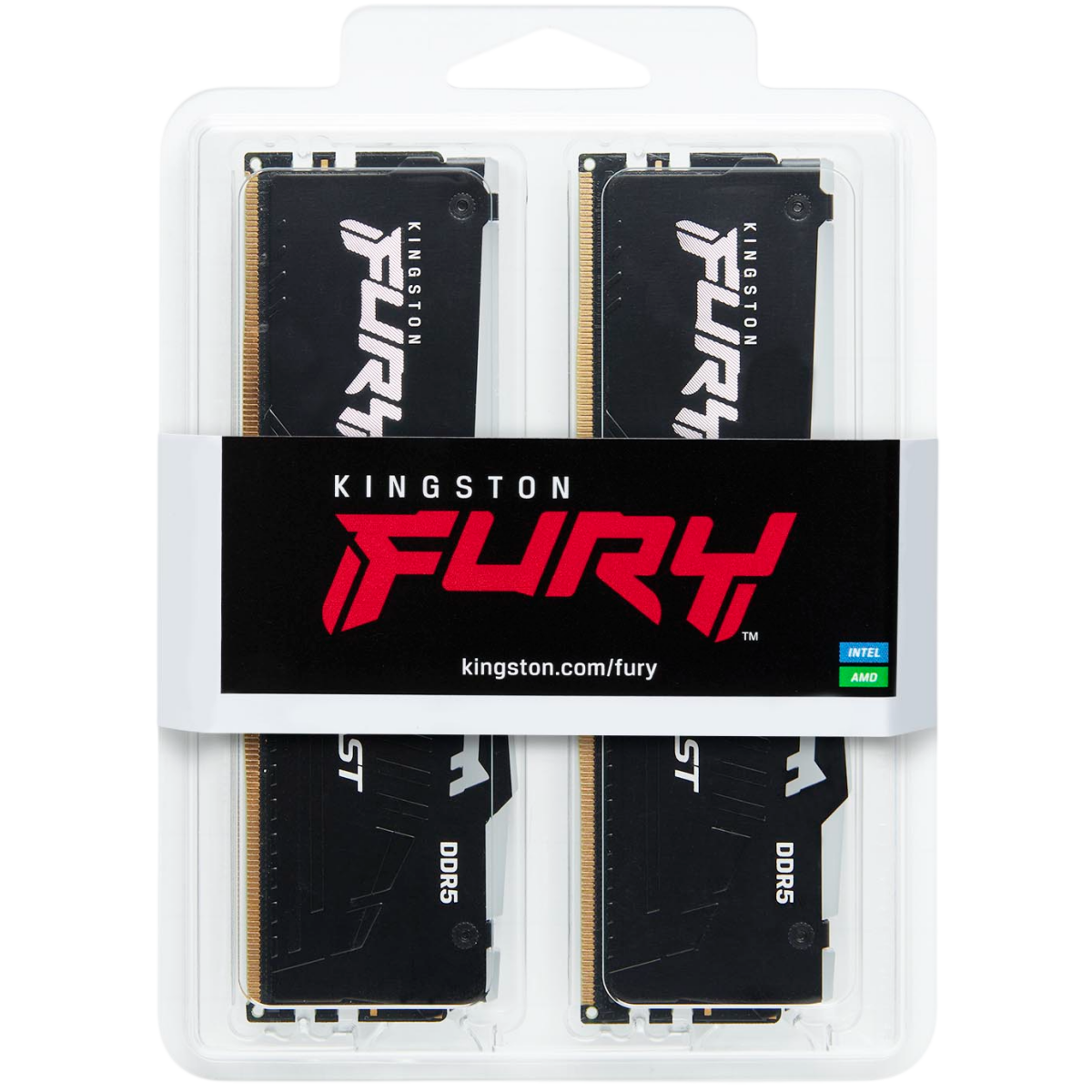Mémoire vive 32GB DDR5 6800MHz Kingston Fury Beast RGB (KF568C34BBEAK2-32) (2x16GB KIT) - photo 3