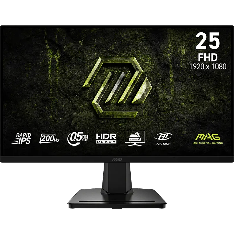 Écran MSI 25" MAG 256F E20 - 9S6-3BC2CM-077