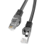 Cordon de raccordement Lanberg PCF6-10CC-0050-BK, 0.5m