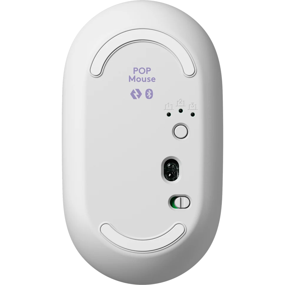 Souris Logitech POP Mouse with emoji Lilac (910-007414) - photo 5