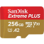 Carte mémoire 256GB MicroSD SanDisk Extreme Plus + SD adapter (SDSQXBD-256G-GN6MA) - photo 2