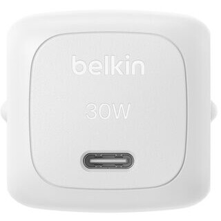 Chargeur secteur Belkin BoostCharge Compact 30W Grey + Type-C Cable - WCA008KQ2MSL-B6 - photo 3