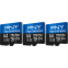 Carte mémoire 64GB MicroSD PNY PRO Elite High Endurance + SD adapter (P-SDU64GX3V32100PHE-GE) (3 pcs) - photo 2