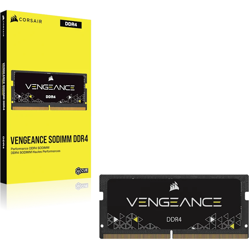 Mémoire vive 16GB DDR4 2666MHz Corsair Vengeance SO-DIMM (CMSX16GX4M1A2666C18) - photo 3