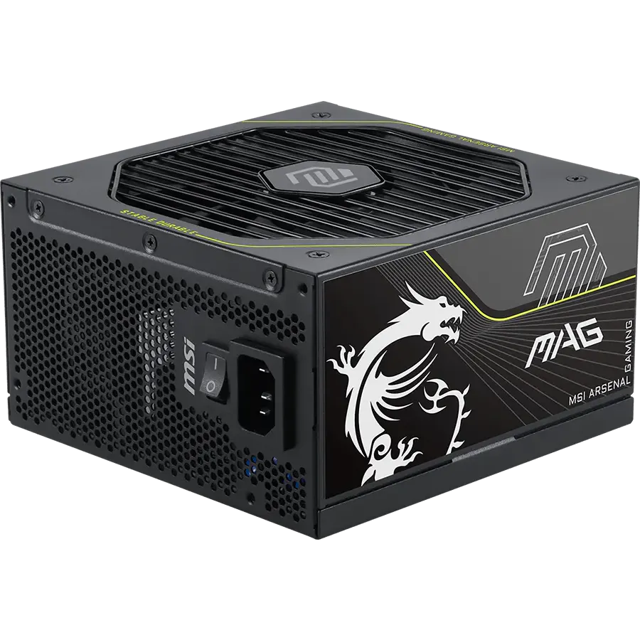 Alimentation électrique 1000W MSI MAG A1000PLS PCIE5 - 306-7ZPNY11-CE0 - photo 2