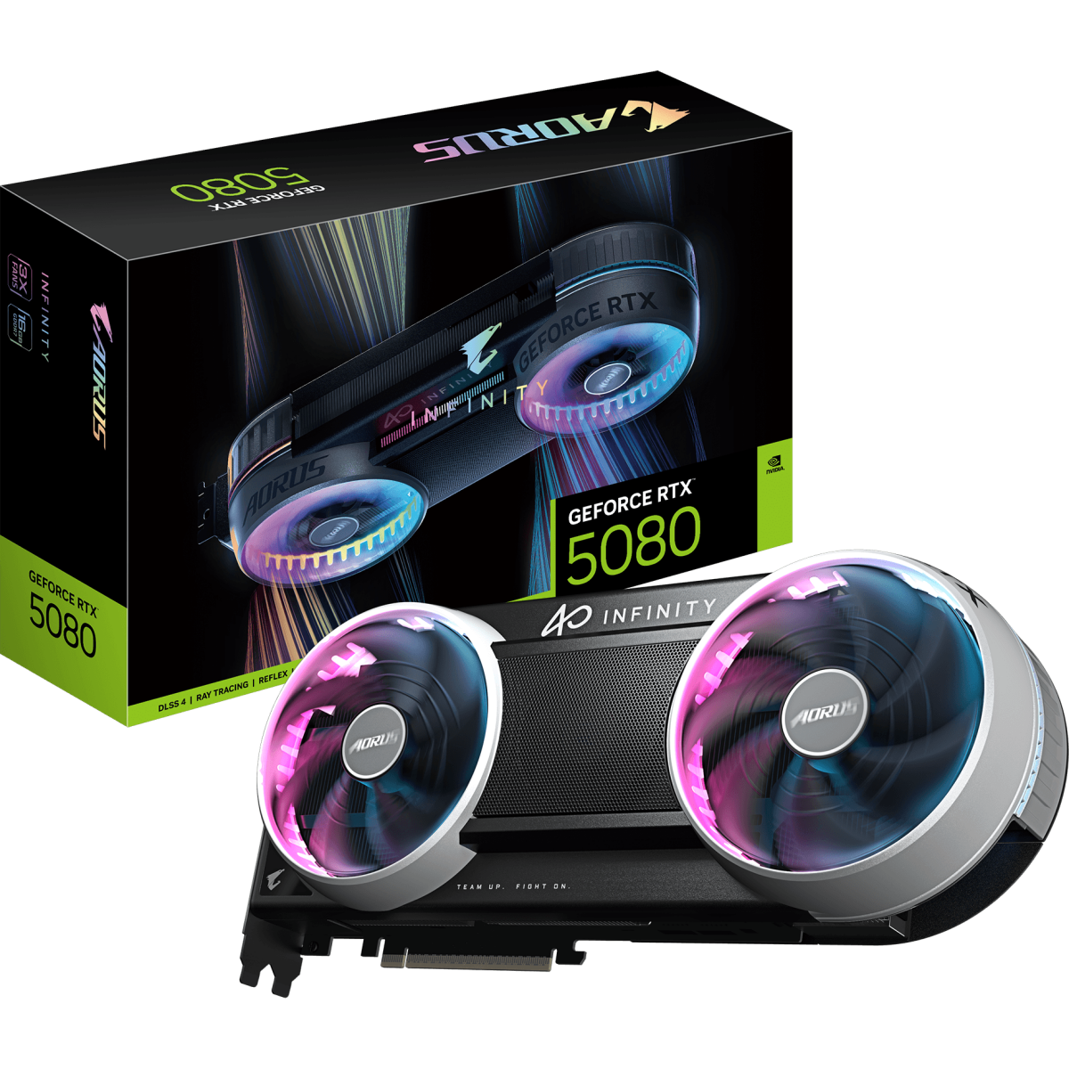 Видеокарта NVIDIA GeForce RTX 5080 Gigabyte AORUS INFINITY 16GB (GV-N5080AORUS-IF-16GD) - photo 10