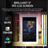 Système de refroidissement liquide Corsair iCUE LINK TITAN II 360 RX LCD White (CW-9061046-WW)