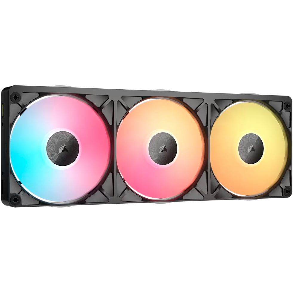 Ventilateur pour boîtier Corsair iCUE LINK RX360 II Unified Frame RGB White (CO-9051062-WW) - CO-9051061-WW