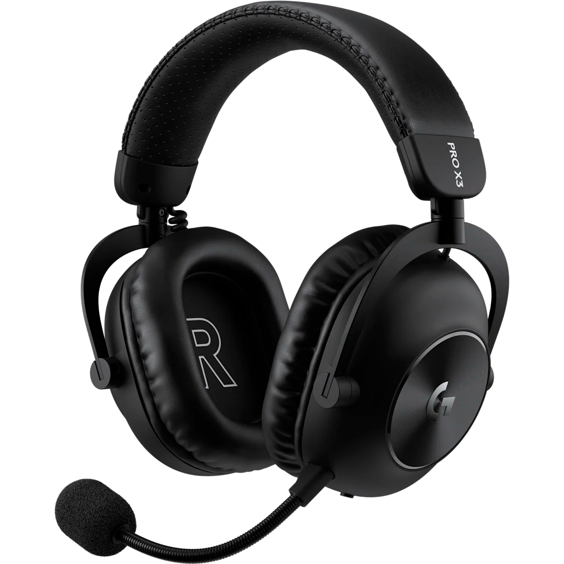 Casque	audio Logitech G PRO X 3 LightSpeed Black (981-001740)