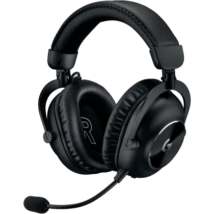 Haut-parleurs / Ensemble casque-micro / Casque audio Logitech G PRO X 2 LightSpeed Black (991-000550)