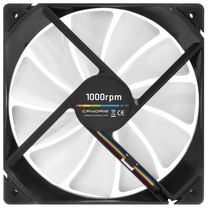 Korpusa dzesētājs Cryorig QF140 Silent - CR-Q4B - foto 2