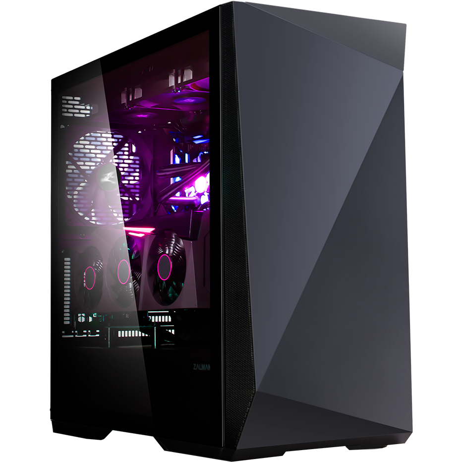 Datoru korpuss Zalman Z9 Iceberg Black - foto 4