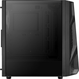 Datoru korpuss AeroCool AirHawk Duo Black (4710562752434)