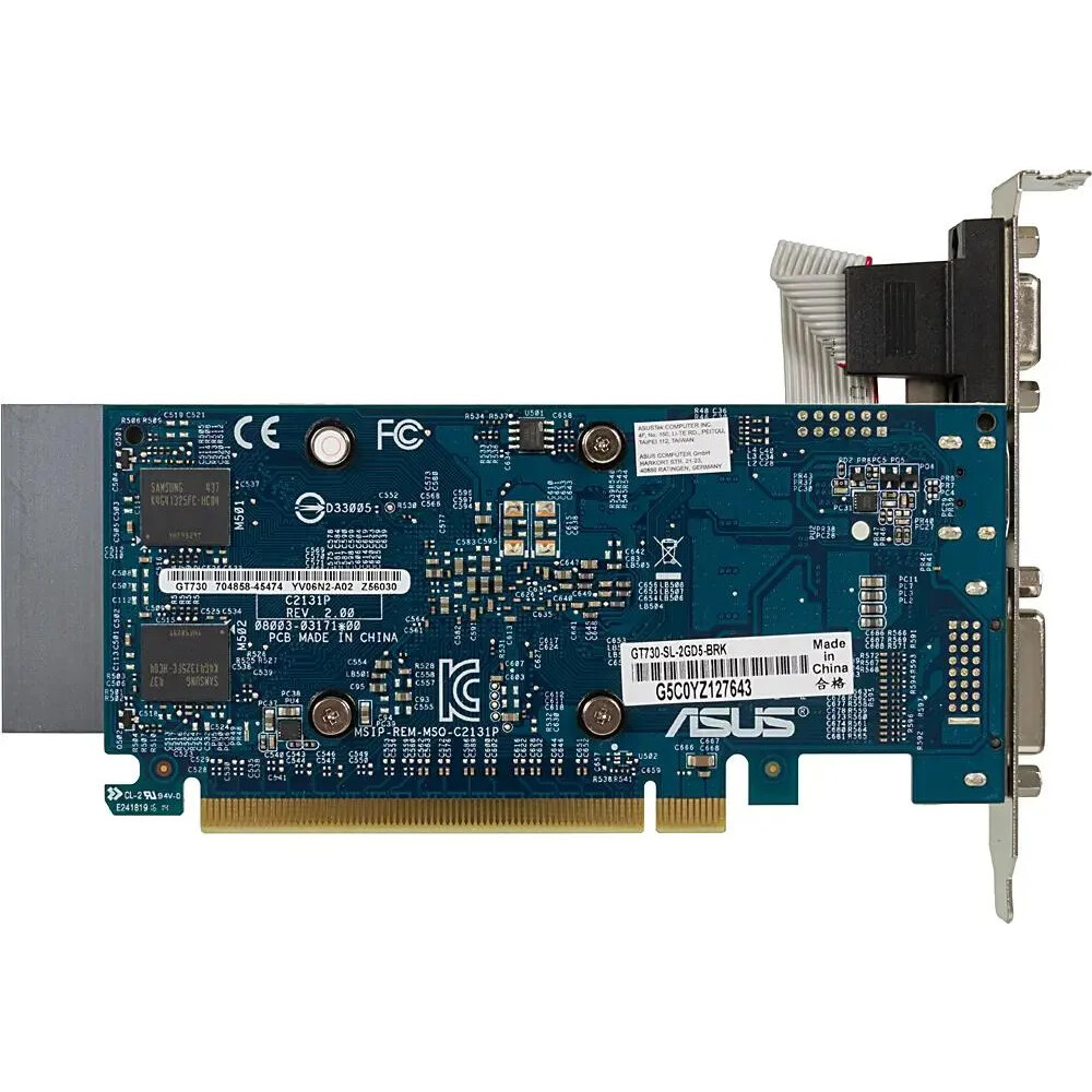 Carte graphique NVIDIA GeForce GT 730 ASUS 2GB (GT730-SL-2GD5-BRK) - photo 3