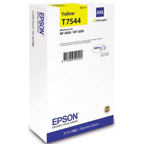 Cartouche Epson C13T754440 Yellow