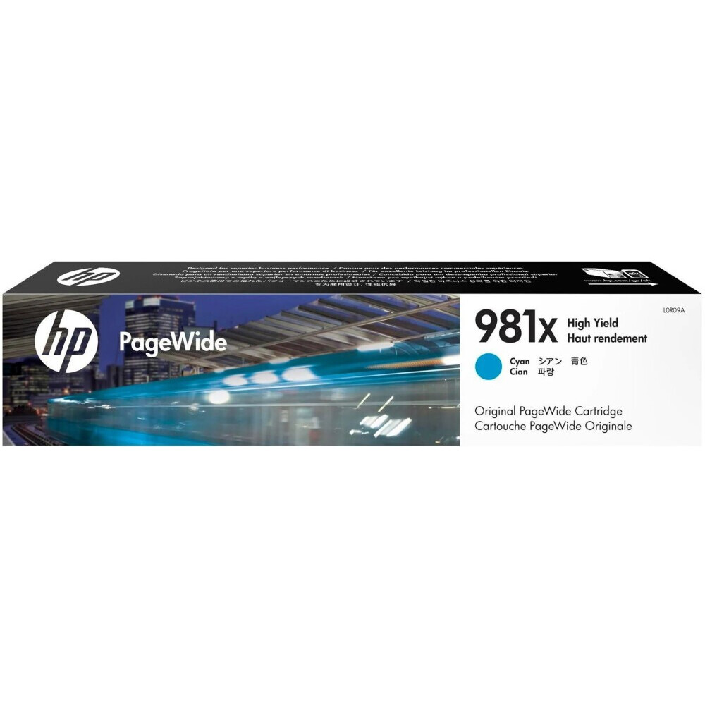 cartouche HP L0R09A (№981X) Cyan