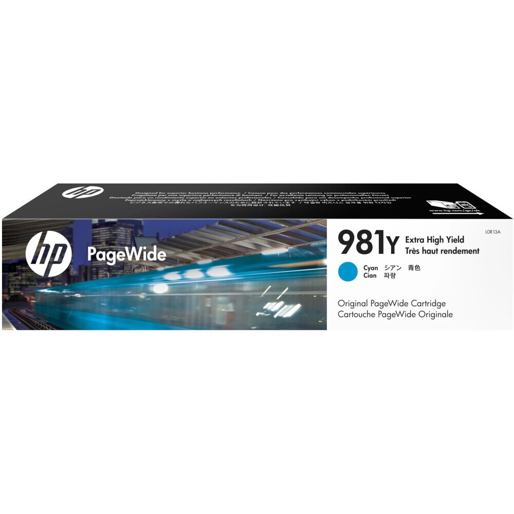 cartouche HP L0R13A (№981Y) Cyan