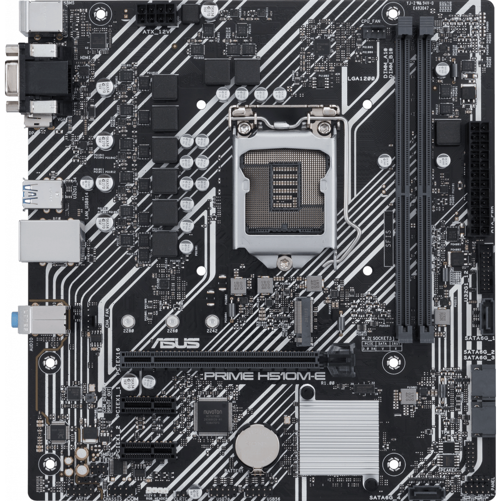 Pamatplate ASUS PRIME H510M-E