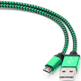 Kabelis USB - microUSB, 1m, Gembird CC-mUSB2gn1m