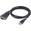 câble USB - COM, 1.5m, Gembird UAS-DB9M-02