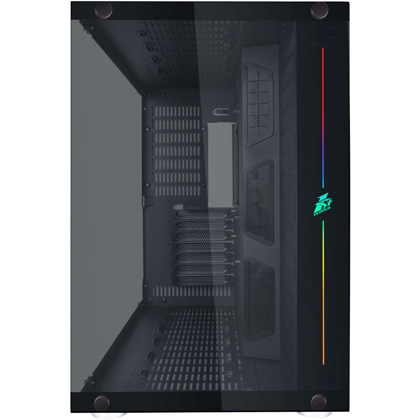 Datoru korpuss 1STPLAYER STEAM PUNK SP8 Black - SP8-G3 - foto 2