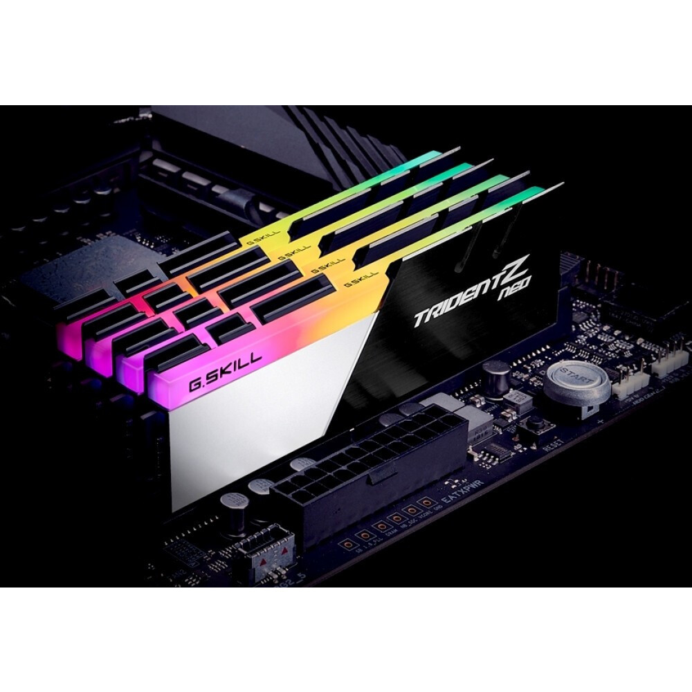 Operatīvā atmiņa 16Gb DDR4 3600MHz G.Skill Trident Z Neo (F4-3600C16D-16GTZNC) (2x8Gb KIT) - foto 5