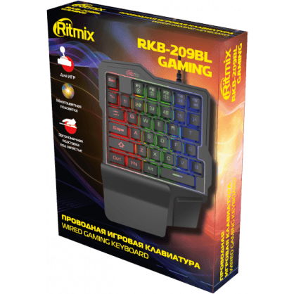 Tastatūra Ritmix RKB-209BL - foto 4