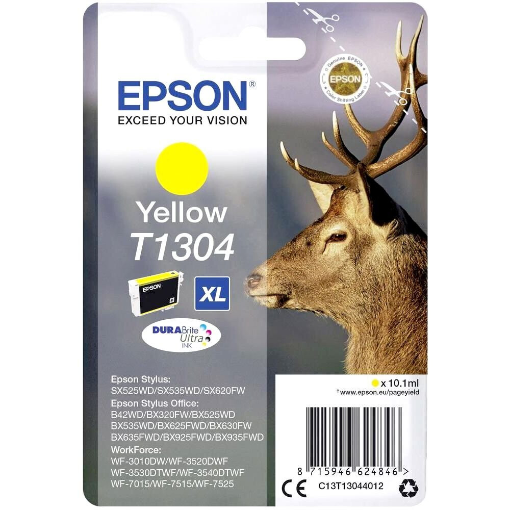 cartouche Epson C13T13044012 Yellow