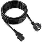 Barošanas kabelis Schuko - IEC-320-C13, 5m, Gembird PC-186-1-5M