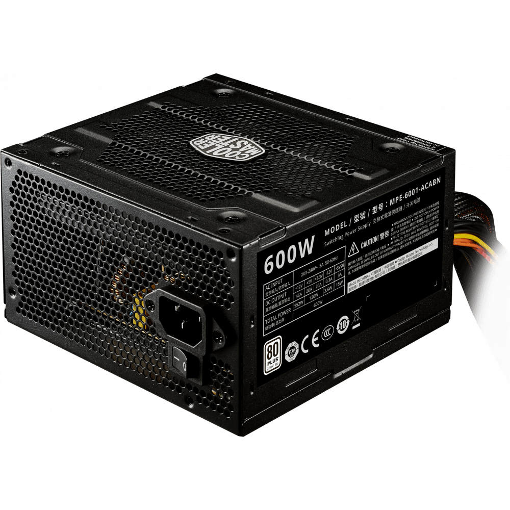 Barošanas bloks 600W Cooler Master Elite V4 (MPE-6001-ACABN-EU)