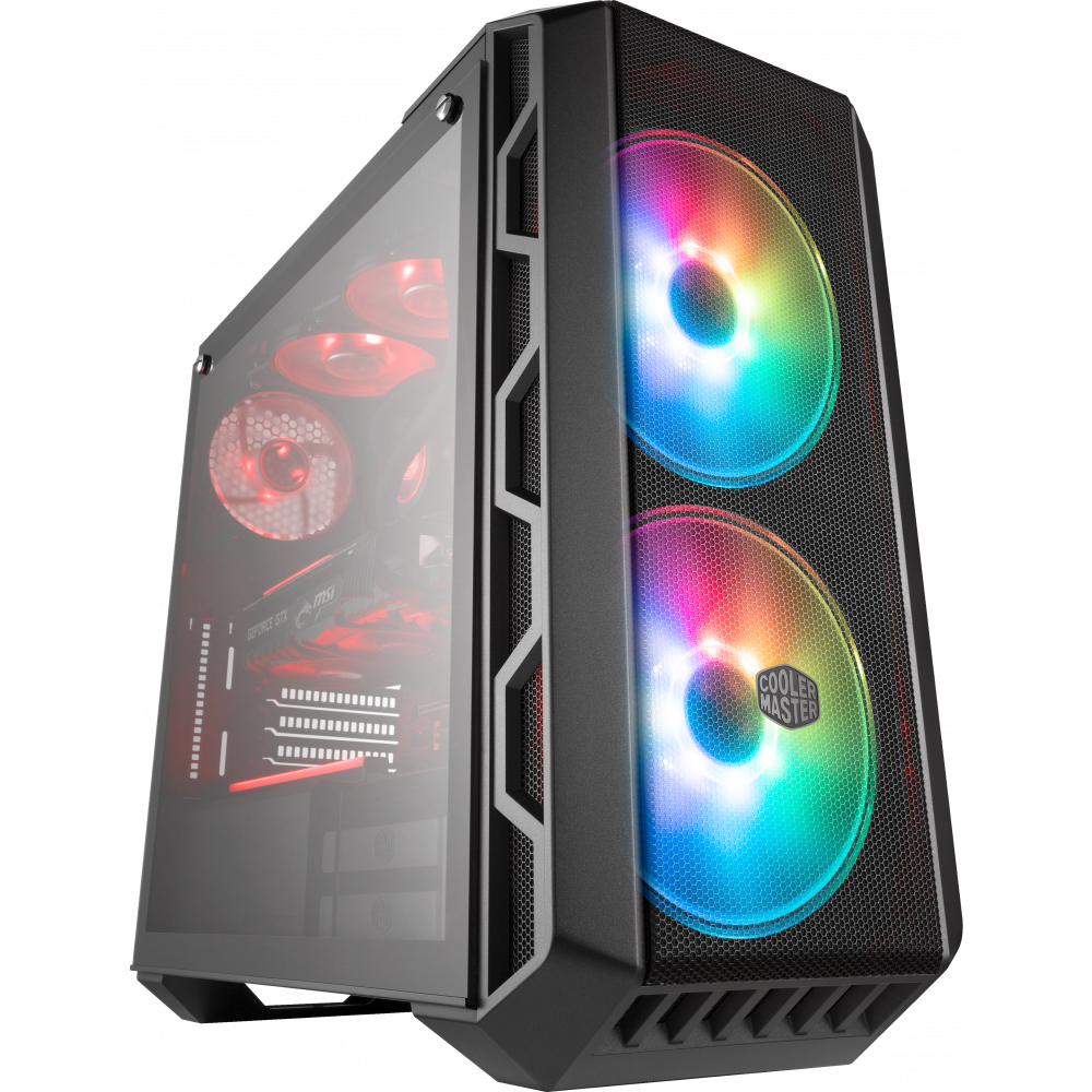 Datoru korpuss Cooler Master MasterCase H500 ARGB Iron Grey (MCM-H500-IGNN-S01) - foto 4