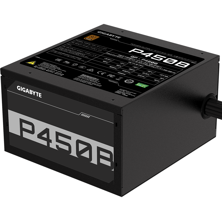 Barošanas bloks Gigabyte GP-P450B 450W (GP-P450B) - foto 3