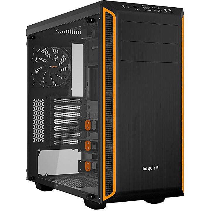 Boîtier Be Quiet Pure Base 600 Window Black/Orange - BGW20