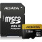 Atmiņas kartes 128Gb MicroSD ADATA Premier + SD adapter (AUSDX128GUII3CL10-CA1)