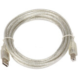 Câble USB 2.0 A (M) - B (M), 3m, Telecom VUS6900T-3MTP