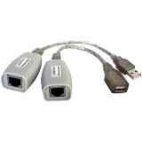 Pagarinātāja kabelis USB 1.1 A (M) - LAN - USB A (F), Osnovo TA-U1/1+RA-U1/1