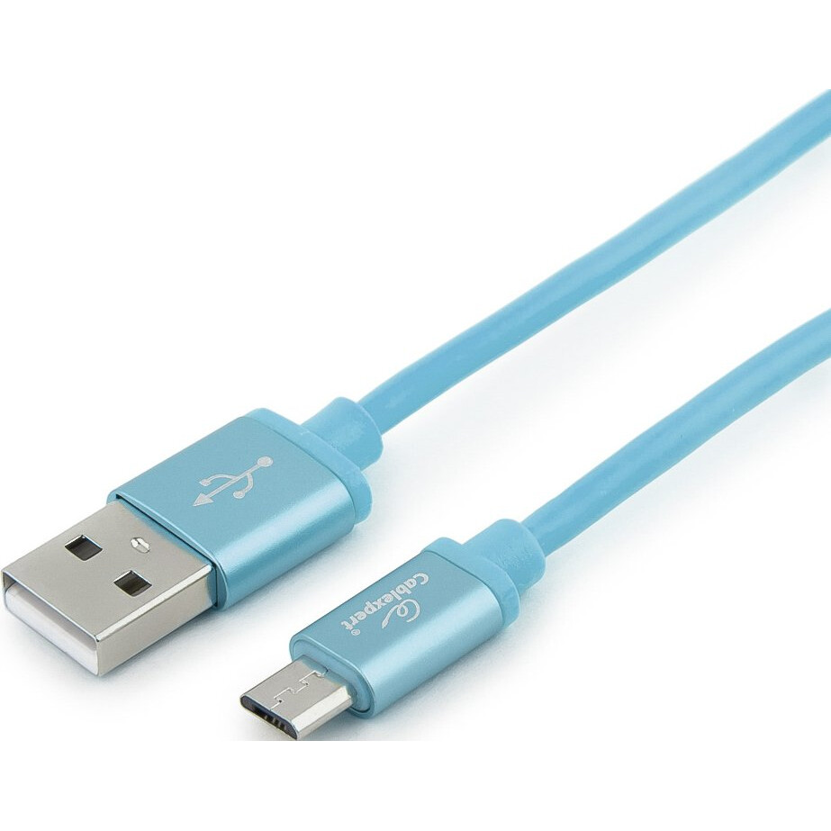 Kabelis USB - microUSB, 1m, Gembird CC-S-mUSB01Bl-1M