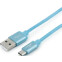 Kabelis USB - microUSB, 1m, Gembird CC-S-mUSB01Bl-1M