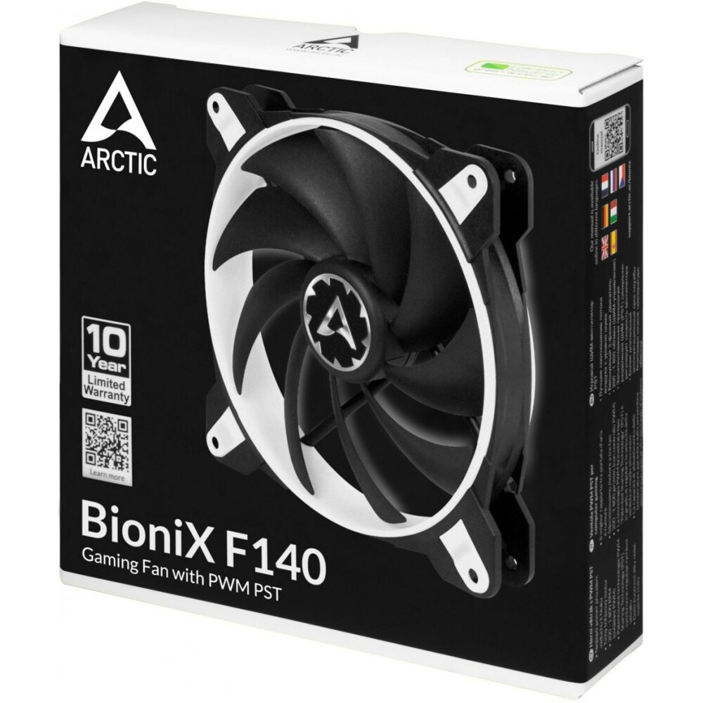 Korpusa dzesētājs Arctic Cooling BioniX F140 White - ACFAN00096A - foto 3