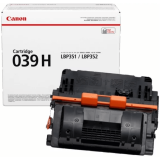 cartouche Canon CRG 039H Black (0288C001/0288C002)