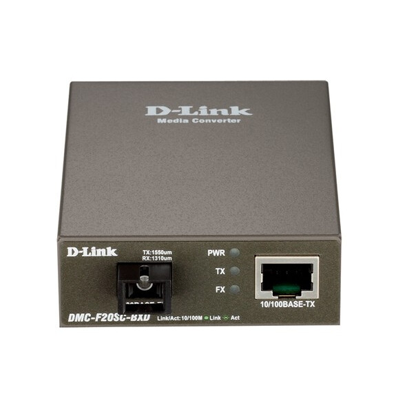 Multivides pārveidotājs D-Link DMC-F20SC-BXD