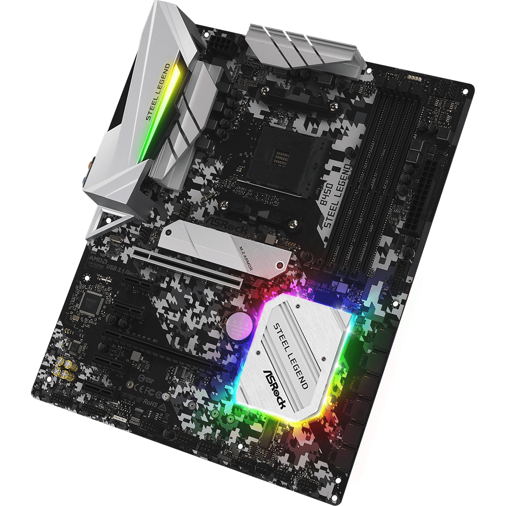 Carte mère ASRock B450 Steel Legend - photo 2