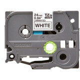 Lente BROTHER TZE251 tape black/white 24mm 8m (TZE251)