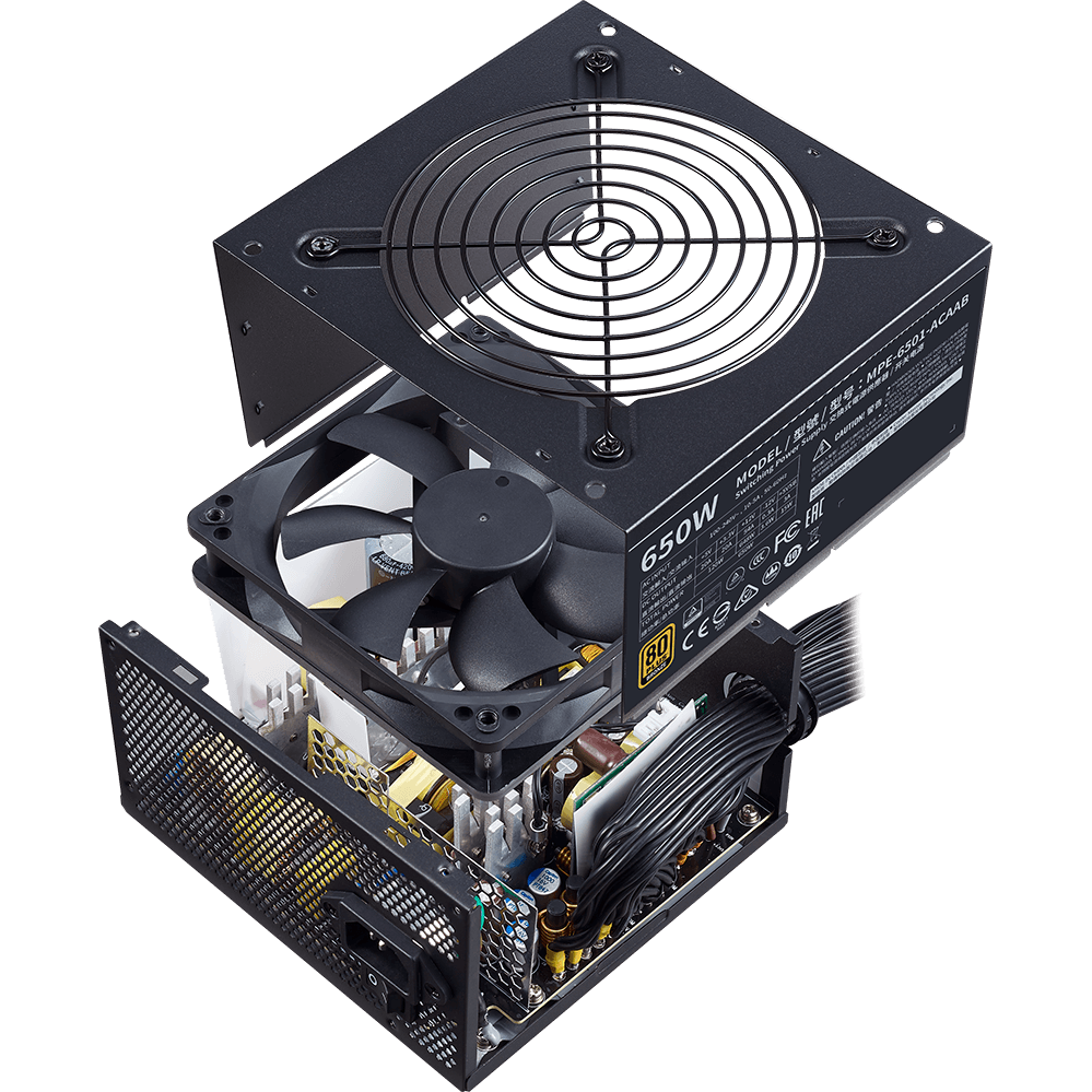 Bloc dalimentation 650W Cooler Master MWE Bronze V2 (MPE-6501-ACAAB-EU) - photo 9