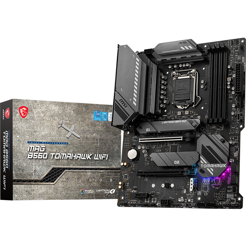 Pamatplate MSI MAG B560 TOMAHAWK WIFI - foto 4