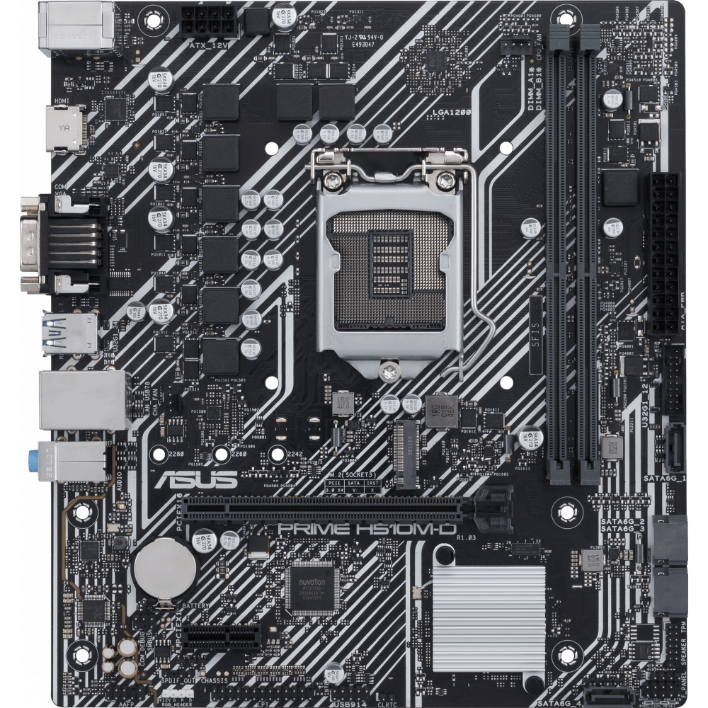 Carte mère ASUS PRIME H510M-D