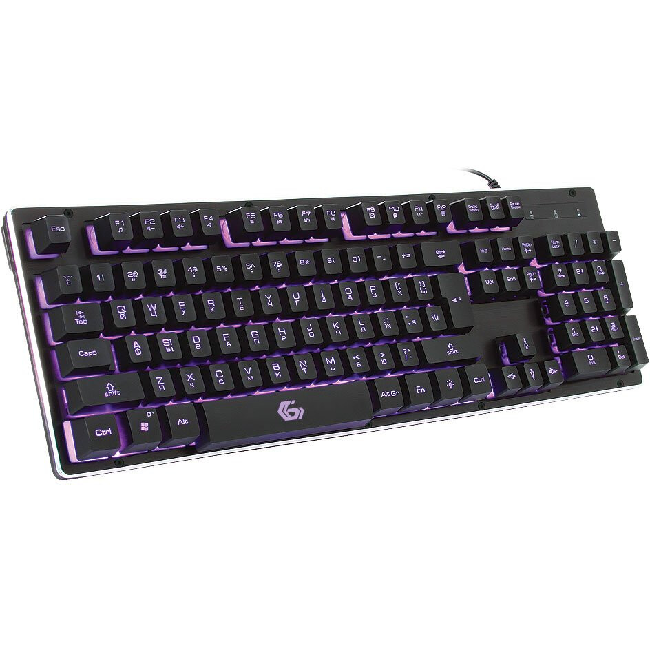 Tastatūra Gembird KB-G400L Black - foto 2