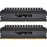 Operatīvā atmiņa 16Gb DDR4 3000MHz Patriot Viper 4 Blackout (PVB416G300C6K) (2x8Gb KIT)